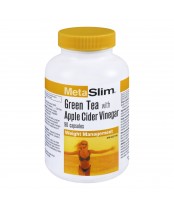 Webber Naturals MetaSlim Green Tea with Apple Cider Vinegar Capsules