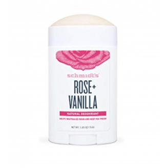Schmidt's Natural Deodorant, Rose & Vanilla - 75g