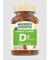 Adrien Gagnon Vitamin D3 Sugar Free 2500UI