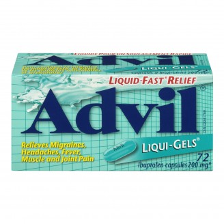 Advil Liqui-Gels, 72 Capsules