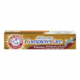 Arm & Hammer Complete Care Gel Fluoride Anticavity Toothpaste, Fresh Mint - 120ml