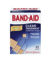 Band-Aid Clear Transparent Comfort-Flex Adhesive Bandages