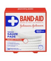 Band-Aid Medium Sterile Gauze Pads