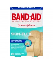 Band-Aid Skin-Flex Adhesive Bandages Assorted Sizes