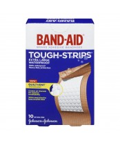 Band-Aid Water Block Tough Strips, Extra Large - 10 Bandages