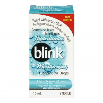 Blink Moisturizing Lubricant Eye Drops