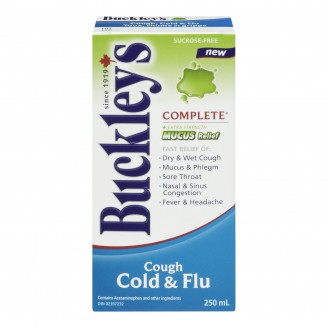 Buckley's Complete Syrup Plus Extra Strength Mucus Relief, 250 ml