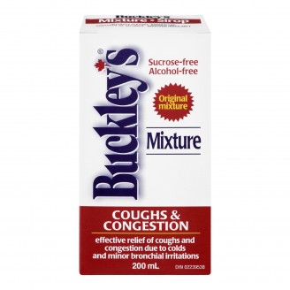Buckley's Syrup Original Mixture Cough & Congestion, 200 ml
