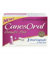 CanesOral Vaginal Cream and Oral Capsule Combi Pak