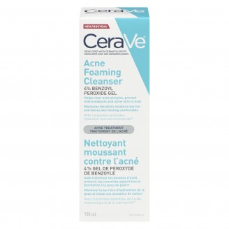 CeraVe Acne Foaming Cleanser, 150 ml