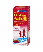 Childern's Advil (230ml)  Pain Reliever/Fever Reducer, Dye free