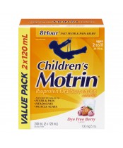 Children's Motrin Ibuprofen Oral Suspension Value Pack