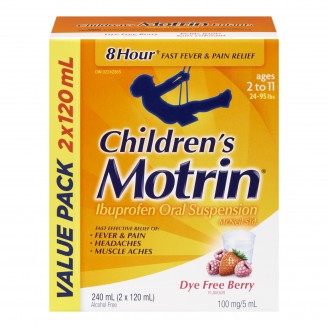 Children's Motrin Ibuprofen Oral Suspension Value Pack