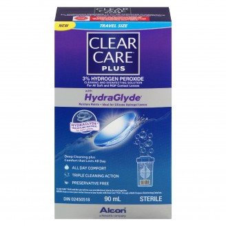 Clear Care Plus Hydra Glyde Moisture Matrix Travel Size