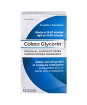 Colace Adult Glycerine Suppositories
