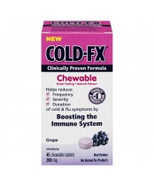 Cold-FX Daily Support, Grape - 45 Chewable Tablets