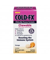 Cold-FX Daily Support, Orange - 45 Chewable Tablets