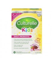Culturelle Kids Daily Probiotic, Bursting Berry - 30 Chewable Tablets