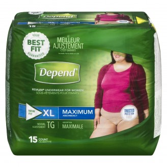 Depend Fit-Flex X-Large Maximum Absorbency Underwear For Women