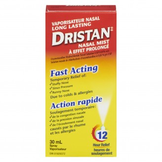 Dristan Nasal Mist Spray Long Lasting, 30 ml