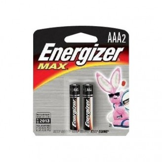 Energizer Max Alkaline AAA Batteries 2-Pack