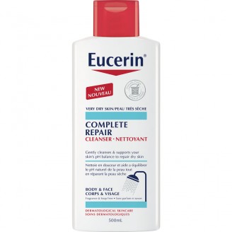 Eucerin Complete Repair Cleanser for Body & Face, 500ml