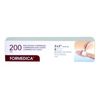 Formedica Non-Woven Non-Sterile Gauze Compresses, 2 in x 2 in