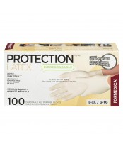Formedica Protection Latex Lightly Powdered With Corn Starch All Purpose Gloves Large/X-Large