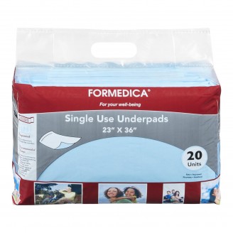 Formedica Single Use Underpads, 20 Units - 23 in x 36 in 
