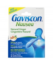 Gaviscon Nausea Natural Ginger Capsule