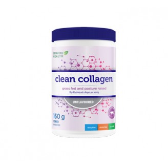 Genuine Health Clean Collagen Powder, Unflavoured -160g