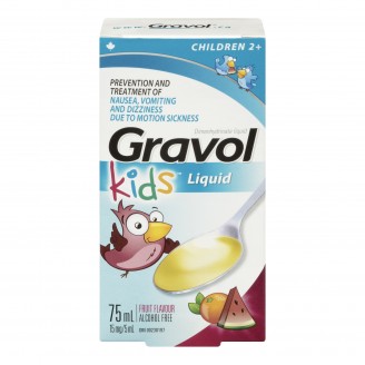Gravol Kids Dimenhydrinate Liquid