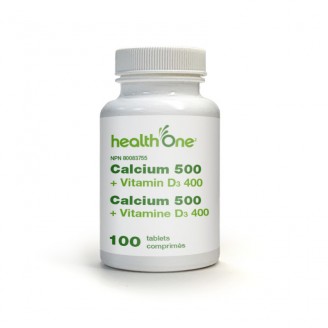 health One Calcium 500 + Vitmain D3 400