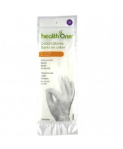 health One Cotton Gloves, Medium