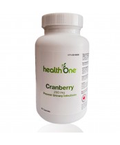 health One Cranberry 250mg, 60 Capsules