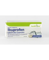 health One Extra Strength Ibuprofen Liquid Gel Capsules
