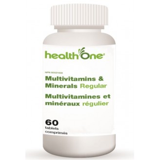 health One Multivitamins and Multiminerals Regular Tablets