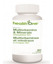 health One Multivitamins & Minerals Chewables 50+