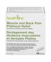 health One Muscle and Back Pain Platinum Relief
