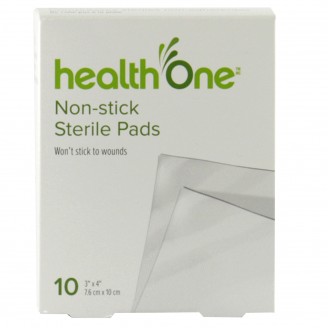 health One Non-Stick Sterile Gauze Pads