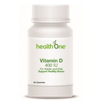 health One Vitamin D 400 IU Gummies For Adults & Kids