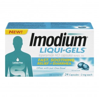 Imodium Liqui Gels Diarrhea Relief Capsules
