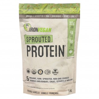 Iron Vegan Raw Sprouted Vanilla Protein