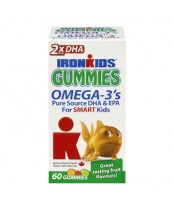 IronKids Essentials Omega-3, 60 Gummies