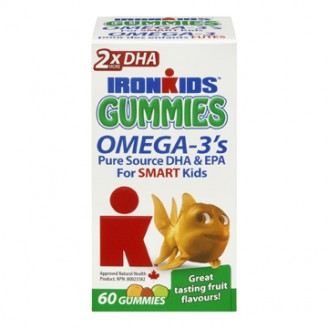 IronKids Essentials Omega-3, 60 Gummies