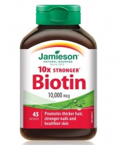 Jamieson Biotin Ultra Strength 10000 mcg, 90 Softgels