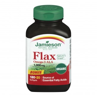 Jamieson Flax 1,000 mg BONUS