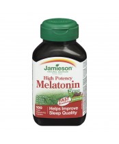 Jamieson High Potency Melatonin 5 mg Fast-Dissolving Tablets