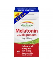 Jamieson Melatonin With Magnesium, 60 Tablets