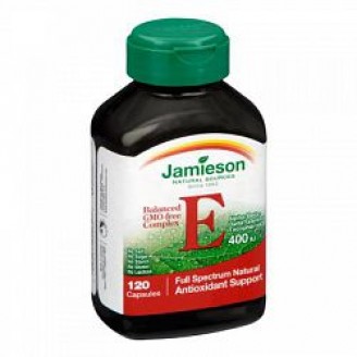 Jamieson Nature's Best Balanced GMO-Free Complex Vitamin E 400 IU